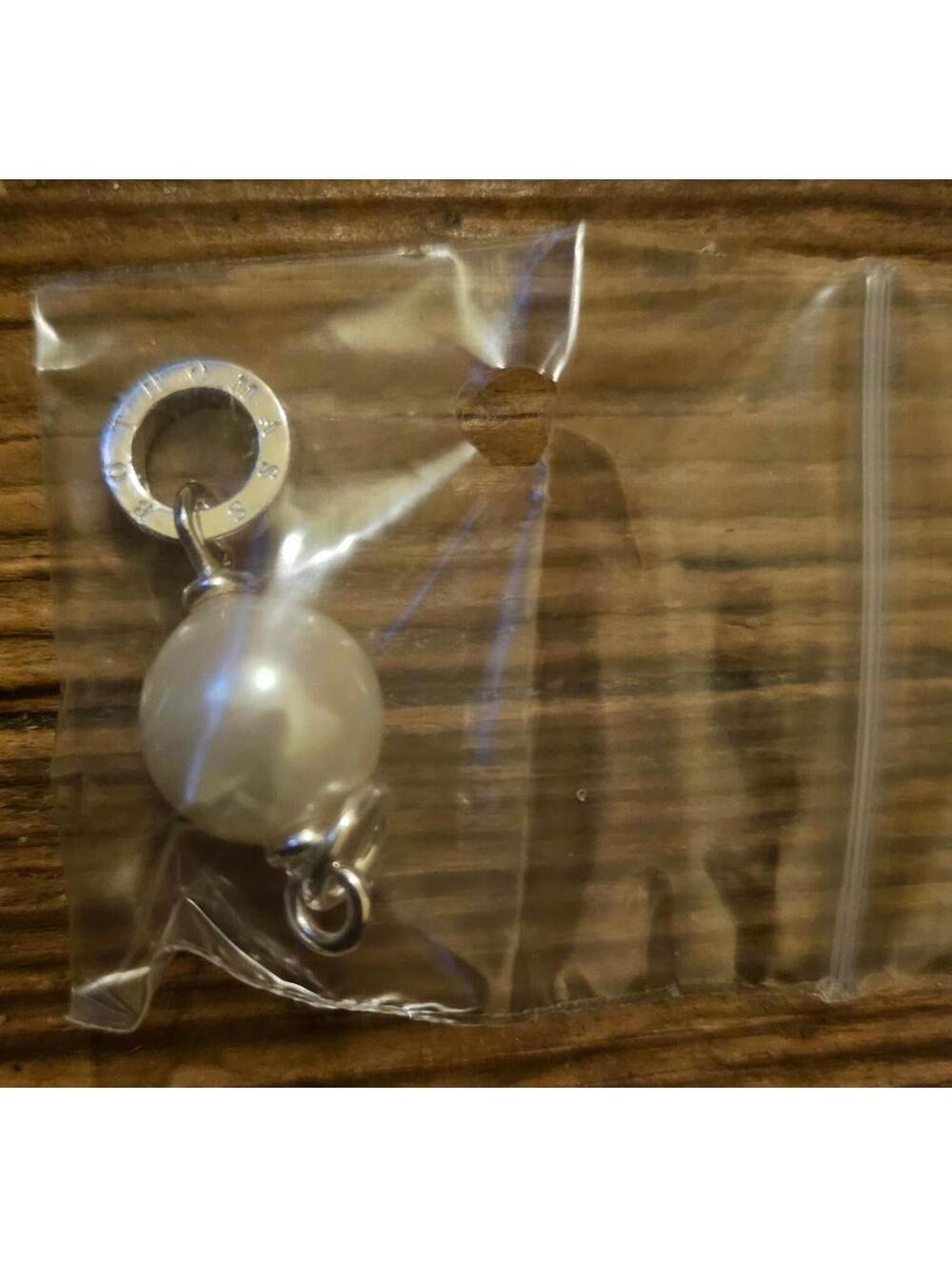 Thomas Sabo Sterling Silver Pearl Charm - NEW in bag